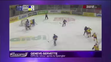 Genève-Servette : Difficile retour après la Spengler