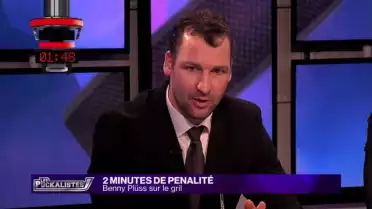 2 minutes de pénalité : Benny Plüs sur le grill