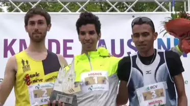 Les 20 km de Lausanne: départ des 20 km