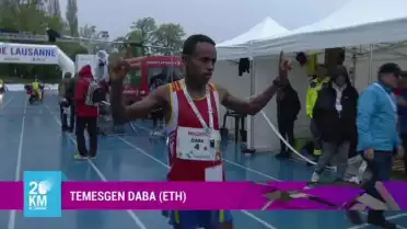 Les 20 km de Lausanne: arrivée des 20 km