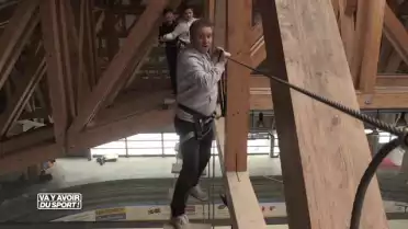 Cette semaine, Roland Guex, teste l'accro-Indoor au Sentier