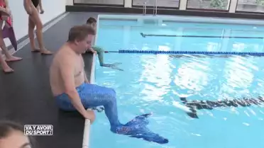 Roland Guex, cette semaine, se transforme en... sirène !