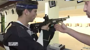 Loïc teste le tir sportif à la carabine !