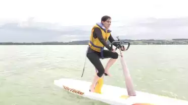 Virginie a &quot;testé&quot; le surf-bike