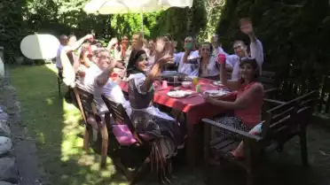 Une heure avec une famille fribourgeoise