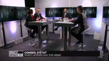 Débat du second tour au Conseil d&#039;Etat fribourgeois