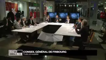 Trafic et mobilité en ville de Fribourg