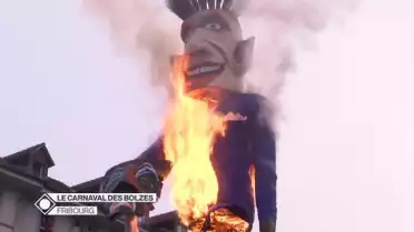 Revivez l&#039;embrasement du Rababou au Carnaval des Bolzes