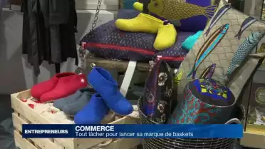 Tout lâcher pour lancer sa marque de baskets