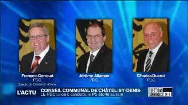 Le PDC lance ses candidats, le PS étoffe sa liste