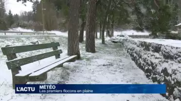 Les premiers flocons en plaine