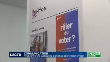 Nyon lance une campagne pour inciter les électeurs à voter
