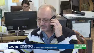 Portrait de deux candidats indépendants