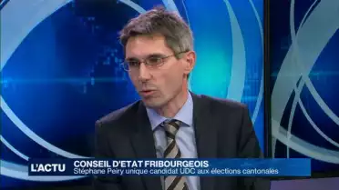 Stéphane Peiry, unique candidat UDC au Conseil d&#039;Etat