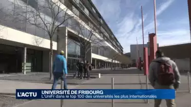 L&#039;UniFR dans le top 100 des universités plus internationales