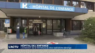 Le nouvel horaire de l'Hôpital de l'Enfance dérange
