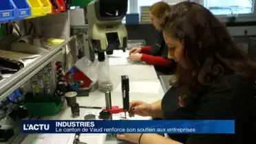 17,5 millions pour les industries vaudoises