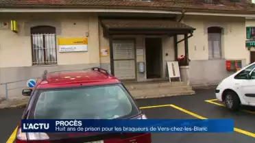 Deux braqueurs écopent de huit ans de prison