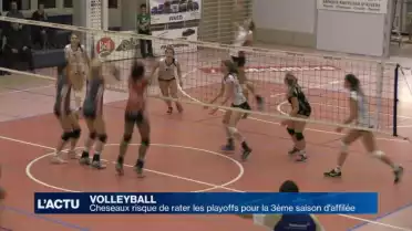 Volley : Cheseaux risque de rater les playoffs cette saison