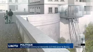 Le Conseil communal demande 2,5 mios pour le Bourg (FR)