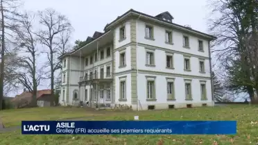 Les requérants d&#039;asile s&#039;installent au château de Grolley