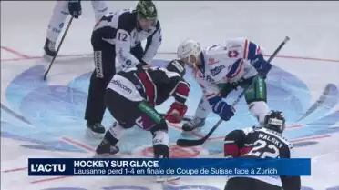 Lausanne perd en finale de Coupe de Suisse face à Zurich 1-4