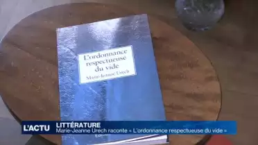L&#039;auteure présente « L’ordonnance respectueuse du vide »