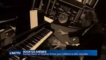 Bastian Baker et Stephan Eicher au Rock&#039;OZ Arènes 2016