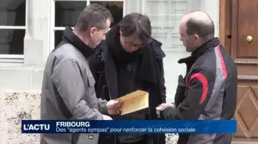 Les fribourgeois croiseront bientôt des &quot;agents sympas&quot;