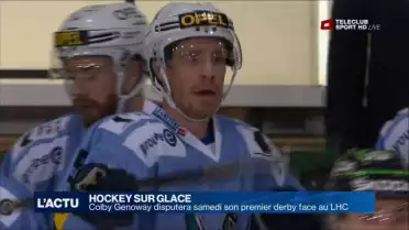 Colby Genoway disputera samedi son premier derby face au LHC