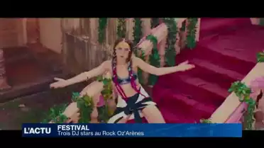Trois DJ stars au Rock Oz'Arènes