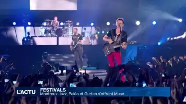 Muse jouera au Montreux Jazz, au Paléo et au Gurten cet été