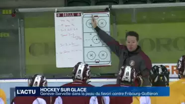Genève-Servette sera favori dans la série contre Gottéron