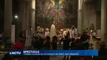 Théâtre musical sur le martyre de saint Jean Baptiste