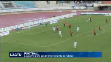 Lausanne perd ses premiers points de l&#039;année face à NE Xamax