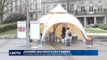 Le 8 mars dans la rue avec Maimouna Mayoraz