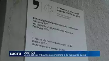 Ex-policier fribourgeois condamné pour abus de détresse