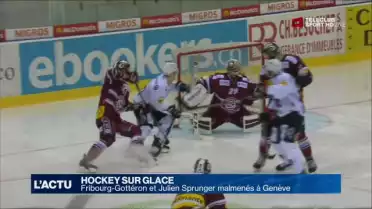 Fribourg-Gottéron s'incline pour la 3ème fois contre Genève