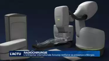 La radiochirurgie robotisée se développe à Morges