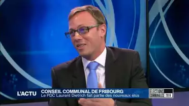 Le PDC Laurent Dietrich à l&#039;exécutif de la ville de Fribourg