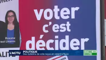 A Nyon, des enveloppes de vote ont été reçues hors délais