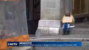 Mendicité: le Conseil d&#039;Etat a rédigé son contre-projet