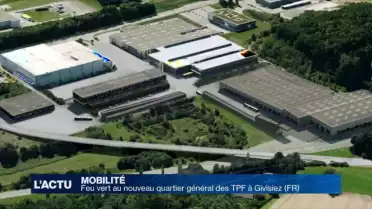 Les TPF présentent leur nouveau quartier général à Givisiez