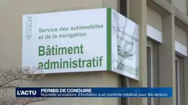 Changement de procédure pour les automobilistes seniors