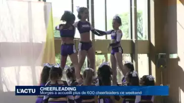 Morges a accueilli plus de 600 cheerleaders ce weekend