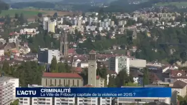 Fribourg ville la plus violente en 2015?