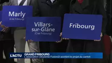 En bus à travers le Grand Fribourg