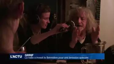 Grrif a investi le Belvédère pour une émission spéciale (FR)