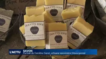 Portrait de Caroline Caron, artisane savonnière à Fribourg