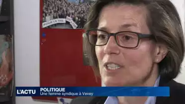 Une femme syndique à Vevey